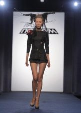 Şemsiye gece elbisesi kısa