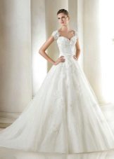 San Patrick Glamor Wedding Dress with Lace