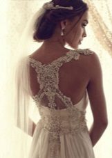 Wedding dress with rhinestones from Anna Campbell