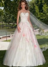 Color wedding dress from Oksana Mukha