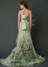 Vera Wong wedding dress from the 2012 green collection