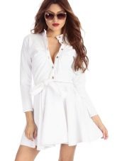 Bijela traper haljina