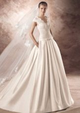 Avenue Diagonal Lace Wedding Dress