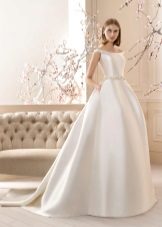Luxurious Cabotine Wedding Dress