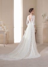 Novia D Art Open Back Wedding Dress
