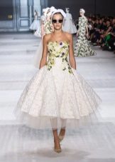 60s style wedding dress