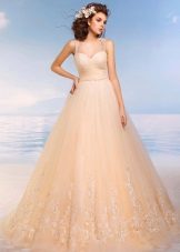 Color wedding dress from Romanova