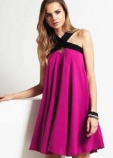 Black Fuchsia Dress