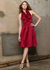 Marsala casual dresses