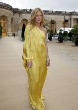 Greek dress with one sleeve