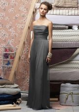 Dark gray dress