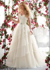 Wedding Dress with Corset by Mori Lee