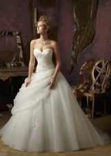 Lush wedding dress by Mori Lee layered