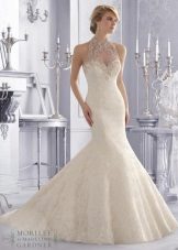 American armhole wedding dress