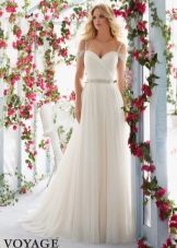 Off The Shoulder Wedding Dress