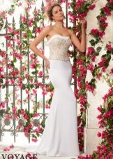 Mori Lee Brand Wedding Dress with Correset