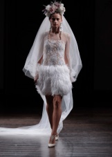 Wedding Dress by Naeem Khan Mnini