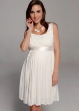 High Maternity Short Dress