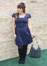 Short dresses for obese women of short stature