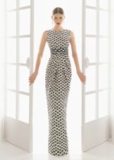 White and Black Polka Dot Dress