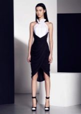 Two-tone sheath dress