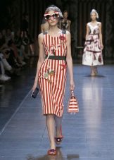 Striped dress sheath