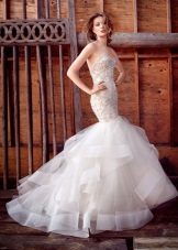 Organza Mermaid Wedding Dress