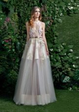 Organza A-line Evening Dress