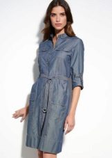 Jeans safari dress