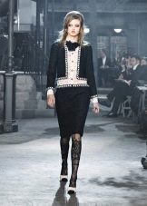 Black and White Chanel Dress