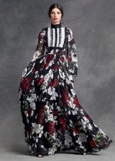 Flower dress by Dolce and Gabbana