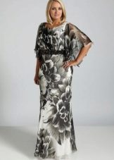 Floral Print Floor-Length Dress