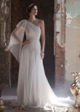 Greek wedding dress with lace
