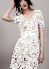Short Lace Vintage Wedding Dress