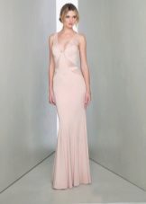 Dress in pale pink