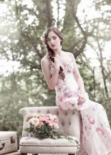 Romantic Floral Wedding Dress