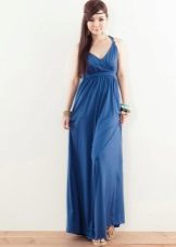 Dress culot blue