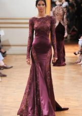 Long sleeve lace dress