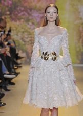 Puffy puffy lace dress