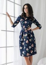 neoprene floral dress