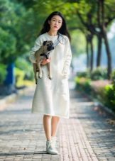 فستان من البوليستر الدافئ