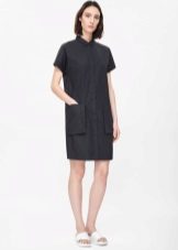 Straight shirt dress