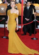 One-piece drape dress