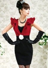 Accessories for dress with frill