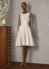 Dress Tatyana from milk jacquard
