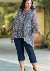 Tunic dress for full