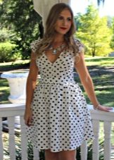 Cotton Polka Dot Dress