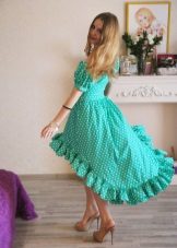 White Pea Mint Dress