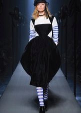 Dress in a marine style evening