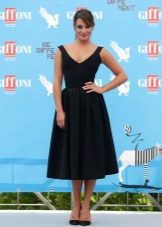 A-line evening dress